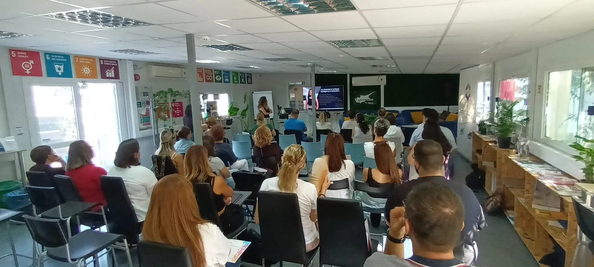 Educators attending a HERON training session