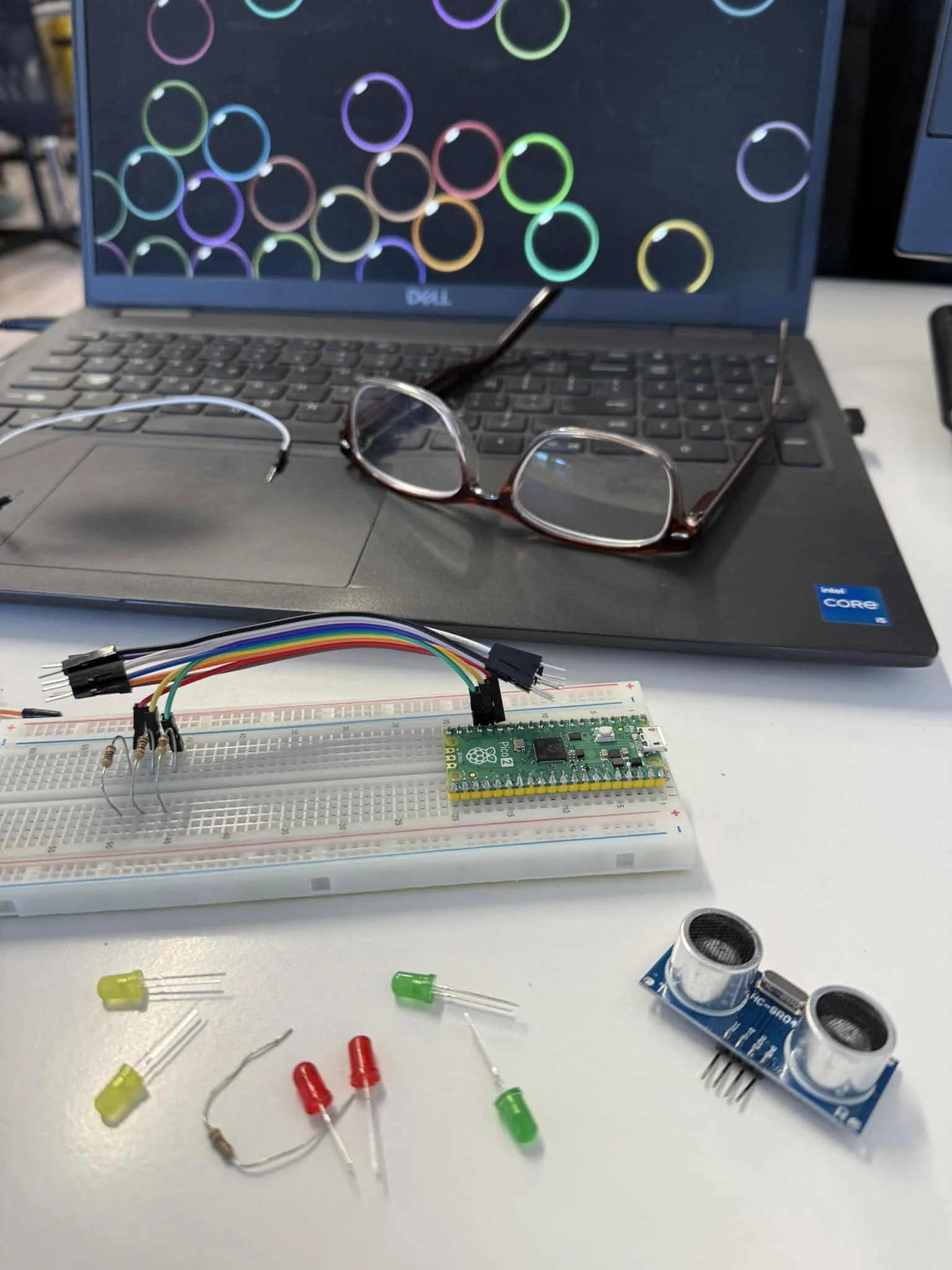 Educational robotics materials used in a HERON workshop