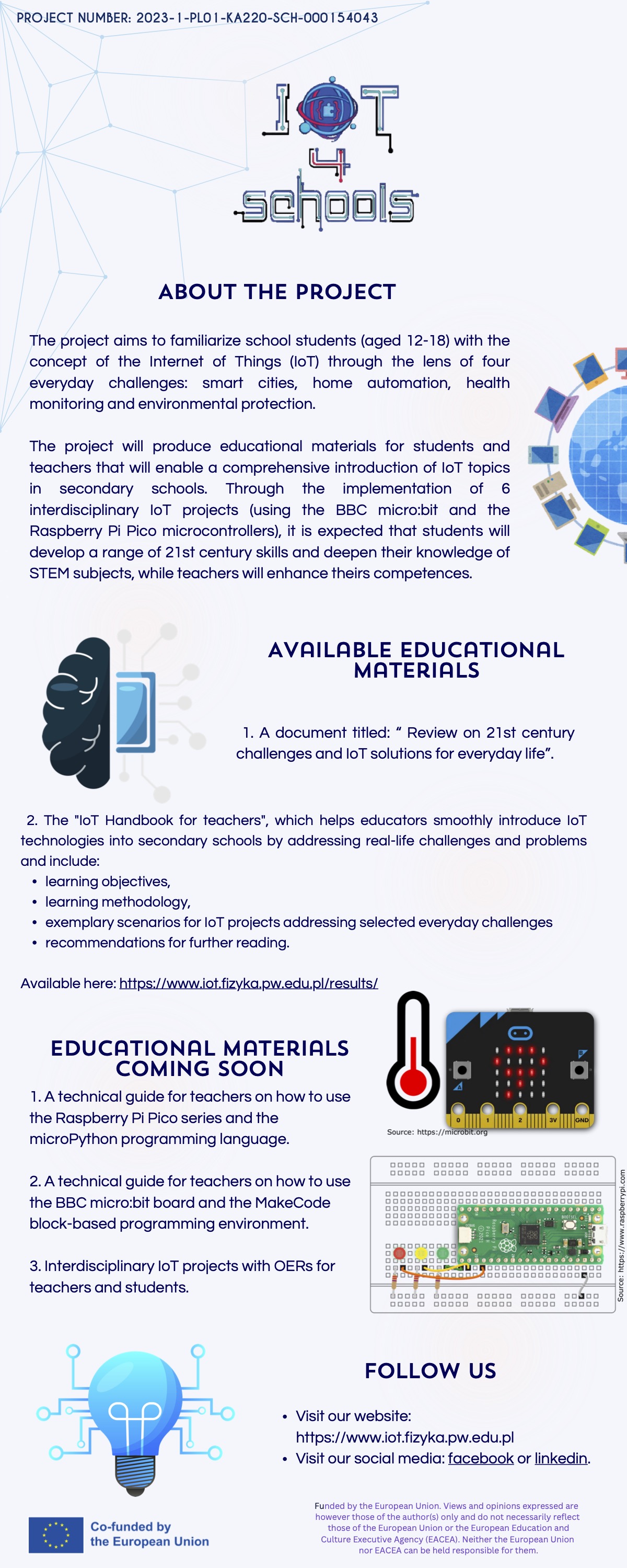 IoT4schools infographic